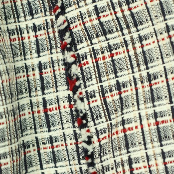 J. CREW Red White and Blue Tweed Skirt - Picture 2 of 5